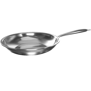 IMPEX Serene Triply Fry Pan | 24 cm diameter | 1 L capacity | Stainless Steel