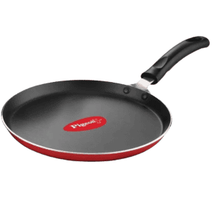 Pigeon Storm Flat Non-stick Tawa | Induction Base Tawa |  27 cm diameter | Aluminium