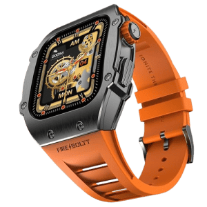 Fire-Boltt Asphalt Smart Watch | Gun Metal Orange | BSW176