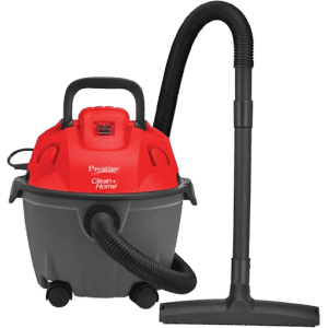 Prestige Clean home Wet & Dry Vacuum Cleaner | With Powerful Suction & Blower function | Red