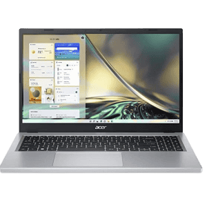 Acer Acer Aspire 3 | A315-510P | Full HD Display Laptop | 15 Intel Core i3 N305 | 8 GB/ 512 GB SSD/Windows 11 Home/MS Office | Pure Silver