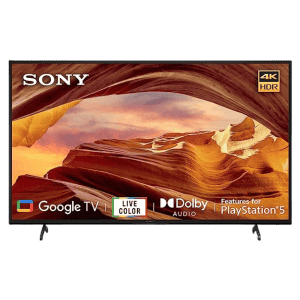 Sony Bravia KD-50X75L | 126 cm (50 inches) | 4K Ultra HD Smart LED Google TV | Black