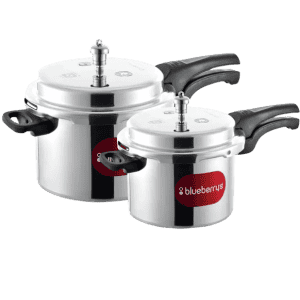 BlueBerrys 5 L, 3 L Induction Bottom Pressure Cooker