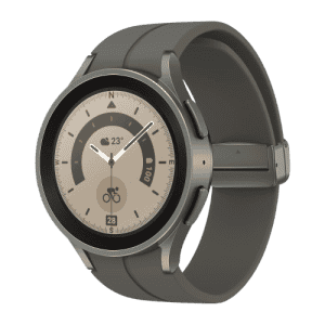 Samsung Galaxy Watch5 Pro LTE 45mm Smart Watch with GPS Route Tracking | SM-R925FZTAINU | Grey Titanium