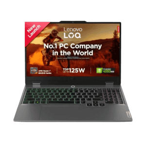 Lenovo LOQ ‎15AHP9  AMD Ryzen 7 8845HS | 16GB  | 512GB SSD | 6GB Graph | Grey | 83DX0006IN