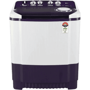 LG | 7.50 Kg | P7525SPAZ APRQEIL 5 Star | Roller Jet Pulsator | Semi Automatic | Top Loading Washing Machine | Purple