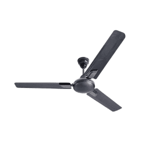 USHA Airostrong Angle Ceiling Fan | 1200 mm | 3 Blade  | Metallic Black