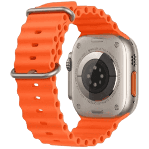 Apple Watch Ultra 2 | GPS + Cellular 49mm Titanium Case with Orange Ocean Band | Orange Strap