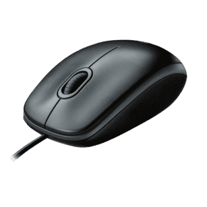 Logitech M100r Wired USB Mouse | Black |