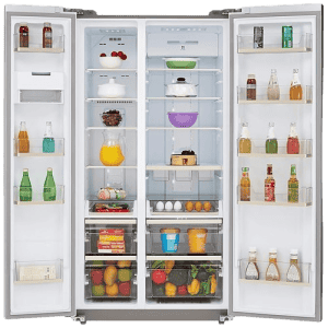 Whirlpool 603 L Inverter Frost-Free Side-By-Side Refrigerator  | WS SBS 603 | CRYSTAL GOLD |