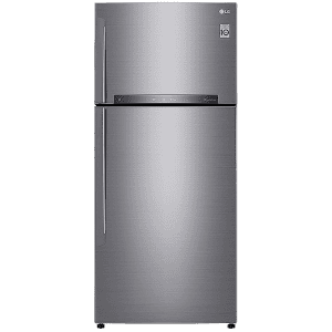 LG 547 L 3 Star Frost Free Double Door Refrigerator| GN H702HLHQ APZQEBN | Inverter Compressor | Platinum Silver