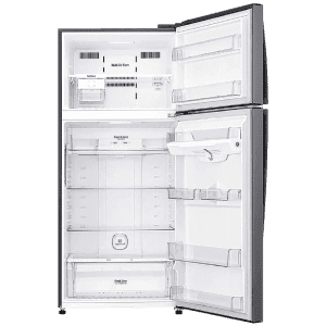 LG 547 L 3 Star Frost Free Double Door Refrigerator| GN H702HLHQ APZQEBN | Inverter Compressor | Platinum Silver