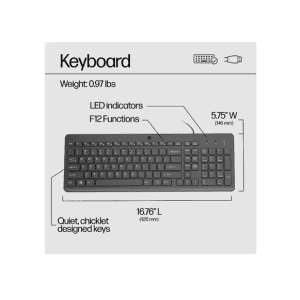 HP 150 Wired Keyboard