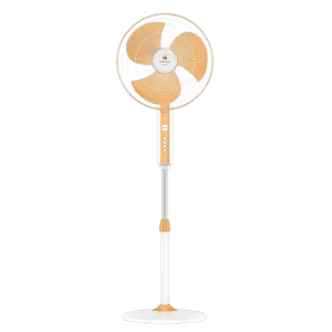 HAVELLS MARVEL WIND | HS 400MM | 3 LEAF PEDESTAL FAN | WHITE/YELLOW