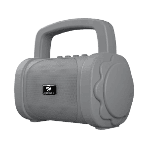 Zebronics Zeb-County 3 Portable Wireless Speaker Supporting Bluetoothb | Gray