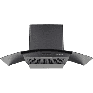 Faber HOOD ALPHA  Auto Clean Wall Mounted Chimney | HC PB BK 90 | Black