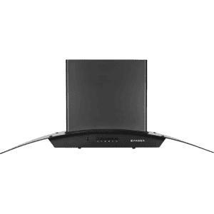 Faber HOOD ALPHA  Auto Clean Wall Mounted Chimney | HC PB BK 90 | Black