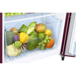 Samsung Direct-Cool Single Door Refrigerator | RR20C1724HN/HL |183 L/4 Star | Himalaya poppy Red