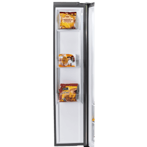 Kelvinator 500 litres Side-by-Side Refrigerator | KRS-B520SSV | Shiny Silver