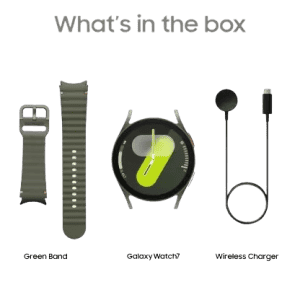 Samsung  Galaxy Watch7  | 44mm | LTE  | Green Strap | SM-L315FZGAINS