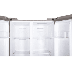 Kelvinator 500 litres Side-by-Side Refrigerator | KRS-B520SSV | Shiny Silver