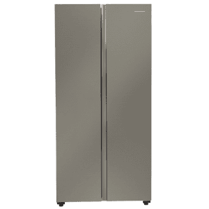 Kelvinator 500 litres Side-by-Side Refrigerator | KRS-B520SSV | Shiny Silver
