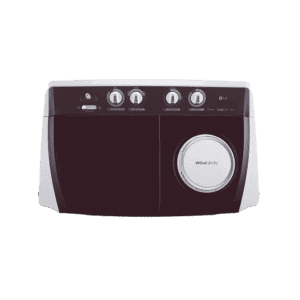 LG | P1050SRAZ 10 kg Semi Automatic Washing Machine | Red