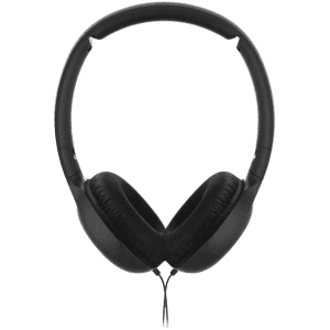 PHILIPS TAUH201 On Ear Wired Headphones with Mic, Lightweight, Echo Cancellation Wired Headset