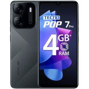 Tecno Pop 7 pro | 2 GB / 64 GB | Endless Black