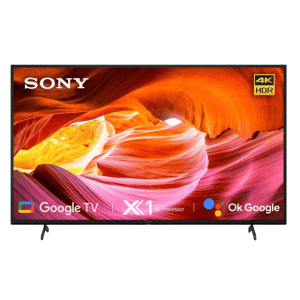 Sony Bravia | KD-50X75K | 50 inches | 4K Ultra HD Smart LED Google TV with Dolby Audio & Alexa Compatibility | Black