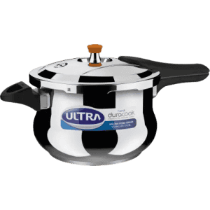 ULTRA DURACOOK HANDI Induction Bottom Pressure Cooker |  6.5 L | Stainless Steel