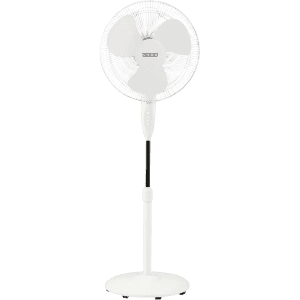 USHA MIST AIR DUOS Pedestal Fan | 400 mm | 3 Blade | White