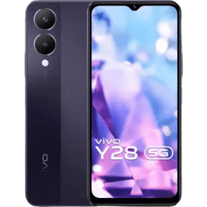 vivo Y28 5G | 128 GB | 4 GB RAM | Crystal Purple