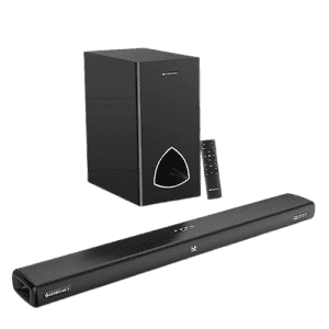 ZEBRONICS Zeb-JUKEBAR 9001 PRO Dolby Multimedia soundbar with subwoofer Supporting Bluetooth | 120W | Black