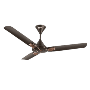 Orient | Electric Jazz Trendz  | Durable Copper Motor | 3 Blade  | 1200 mm | Ceiling Fan  | Metallic Bronze Copper  Orange