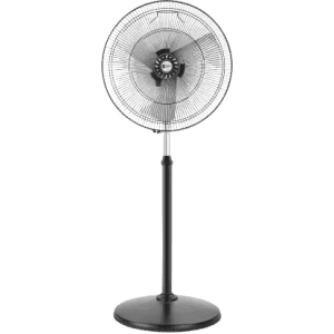 Orient Electric Tornado II Anti Dust Pedestal Fan | 3 Blade | 450MM | Black