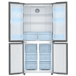 Haier Frost Free French Door Bottom Mount Refrigerator | HRB-550KS | 2 Star | 531 L | Black Steel