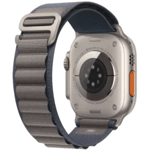 Apple Watch Ultra 2 GPS | Cellular 49mm Titanium Case with Blue Alpine Loop | Large Blue Strap