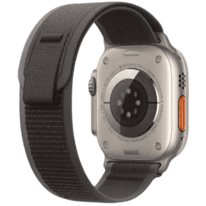 Apple Watch Ultra 2 | GPS + Cellular 49mm Titanium Case with Blue/Black Trail Loop | Black Strap