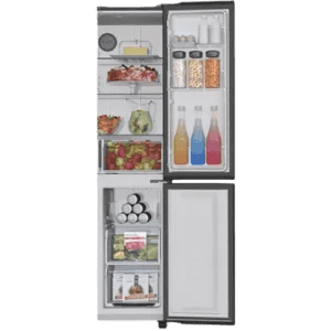 Haier Frost Free French Door Bottom Mount Refrigerator | HRB-550KS | 2 Star | 531 L | Black Steel