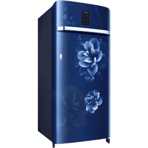 SAMSUNG 215 L Frost Free Single Door 3 Star Refrigerator  | Camellia Blue | RR23C2E23CU/HL
