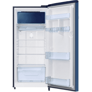 SAMSUNG 215 L Frost Free Single Door 3 Star Refrigerator  | Camellia Blue | RR23C2E23CU/HL