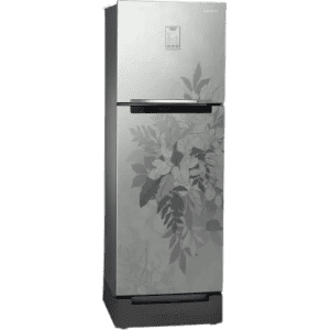 SAMSUNG 236 L Frost Free Double Door 2 Star Refrigerator with Base Drawer RT28C3832QB/HL | Bouquet Silver