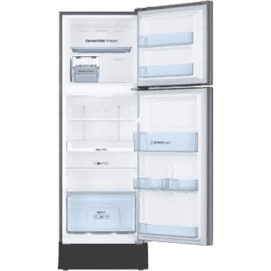 SAMSUNG 236 L Frost Free Double Door 2 Star Refrigerator with Base Drawer RT28C3832QB/HL | Bouquet Silver