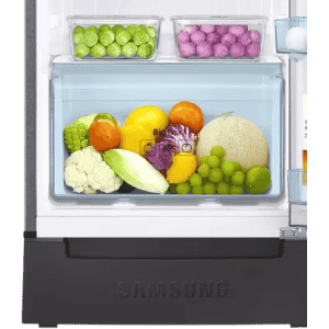 SAMSUNG 236 L Frost Free Double Door 2 Star Refrigerator with Base Drawer RT28C3832QB/HL | Bouquet Silver