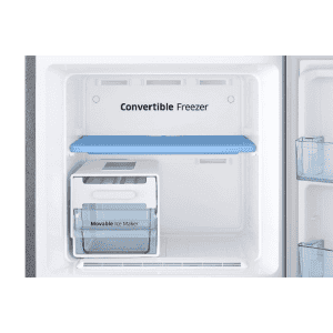 Samsung 256L 3 Star Convertible 3 In 1 Double Door Refrigerator | RT30C3733SL/HL | Silver