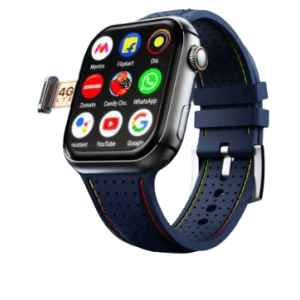 FIRE BOLTT DREAM BSW202 |  SILICON LEATHER SMART WATCH | DENIM DREAM BLUE