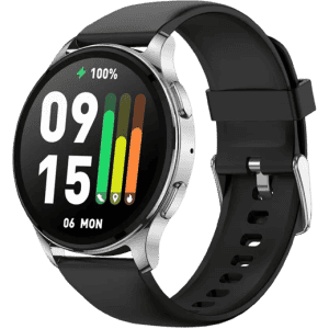 AMAZFIT POP 3R Smart Watch | 1.43" | Black Premium Strap