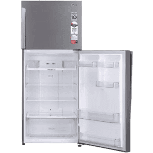 LG  Frost Free Double Door  Refrigerator |GL-T432APZR| 412 L/1 Star | Shiny Steel