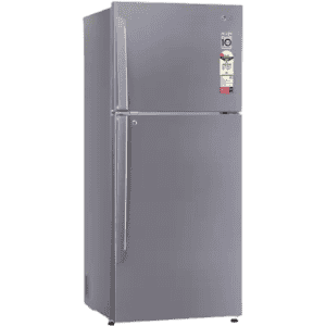 LG  Frost Free Double Door  Refrigerator |GL-T432APZR| 412 L/1 Star | Shiny Steel